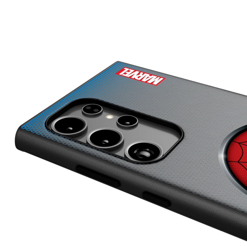 Marvel Spider-Man Grid Galaxy MagSafe Compatible Phone Case for Samsung Galaxy Detail.Jpg