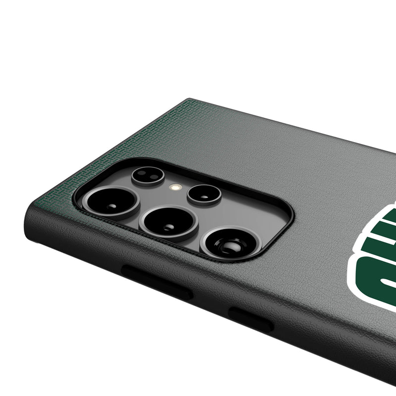 Ohio University Bobcats Linen Galaxy MagSafe Compatible Phone Case Detail.Jpg