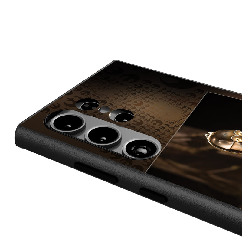 Star Wars C-3PO Portrait Galaxy MagSafe Compatible Phone Case for Samsung Galaxy Detail.Jpg