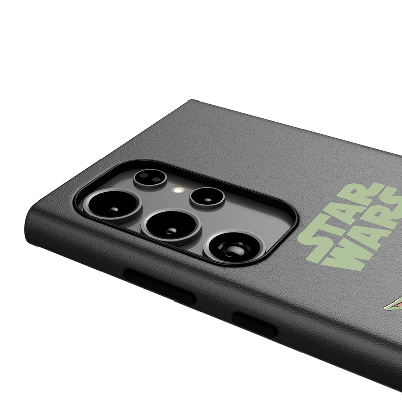 Star Wars: The Mandalorian Grogu Color Block Galaxy MagSafe Compatible Phone Case Detail.Jpg