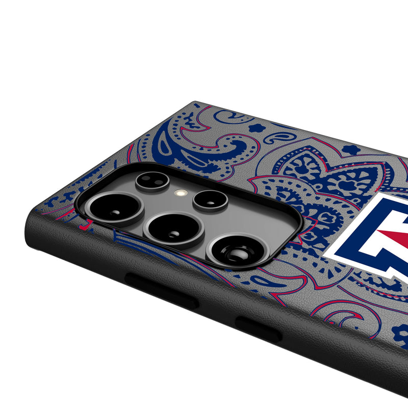 University of Arizona Wildcats Paisley Galaxy MagSafe Compatible Phone Case Detail.Jpg