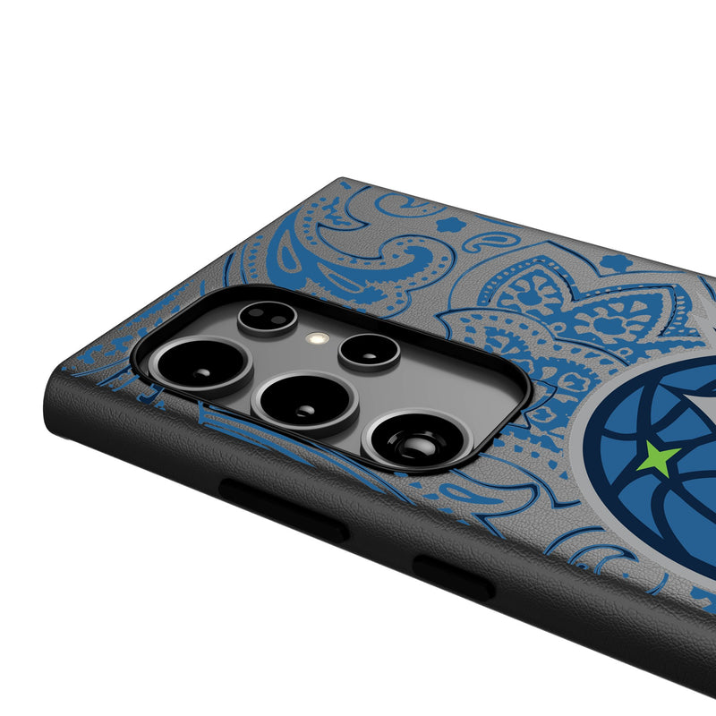 Minnesota Lynx Paisley Galaxy MagSafe Compatible Phone Case Detail.Jpg