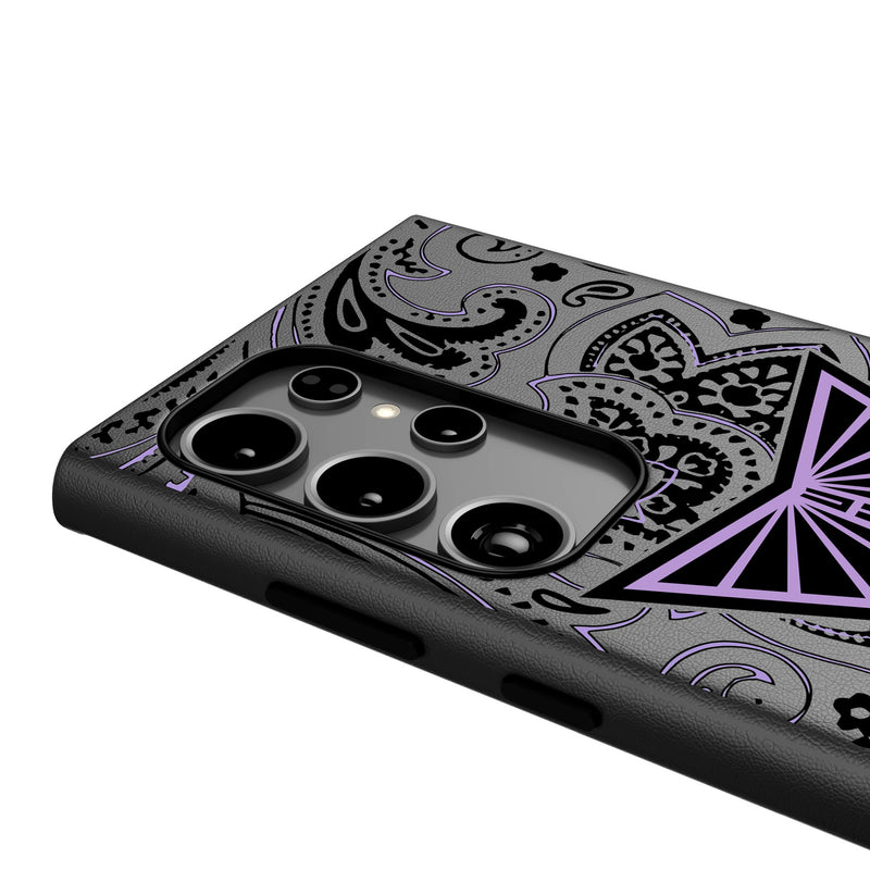Golden State Valkyries Paisley Galaxy MagSafe Compatible Phone Case for Samsung Galaxy Detail.Jpg