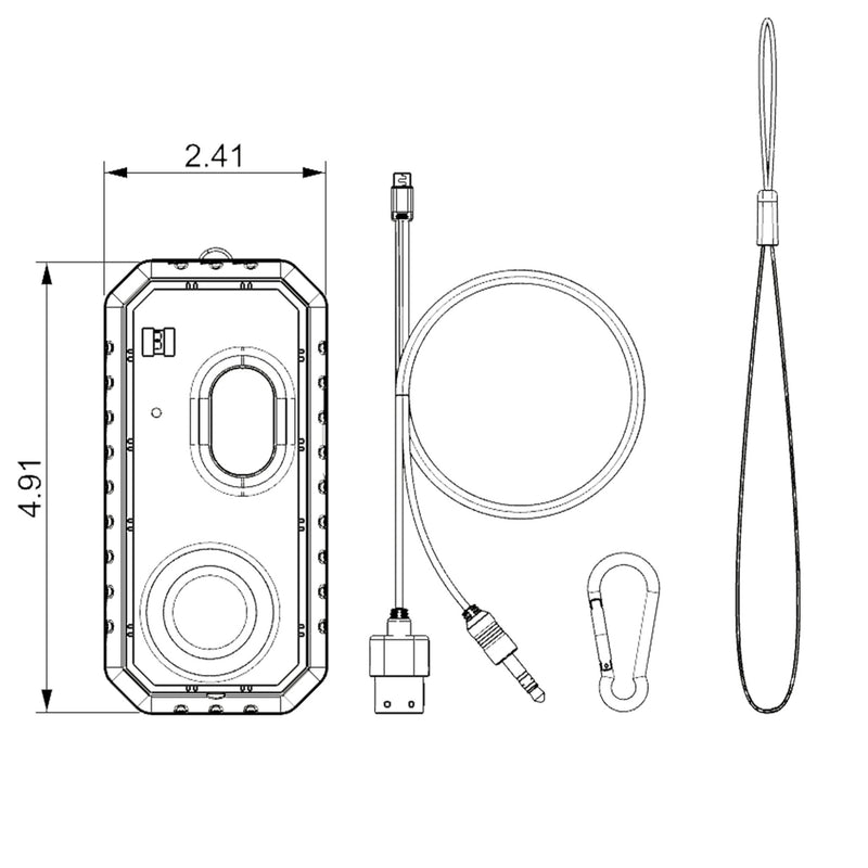 Seattle Storm Endzone Solid Bluetooth Speaker Kit.Jpg