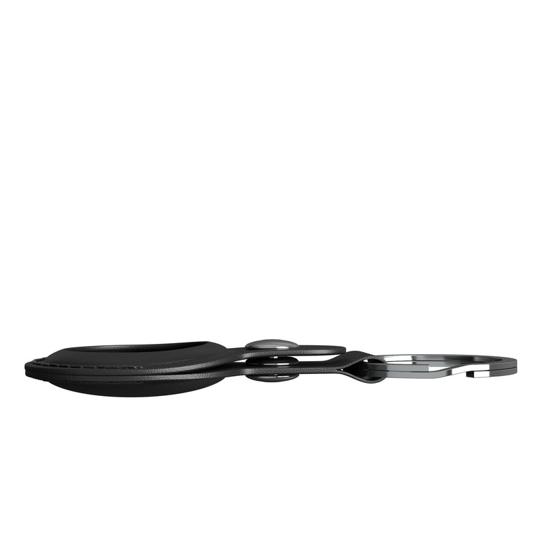 Seattle Kraken Personalized Insignia AirTag Black Airtag Holder Side.Jpg