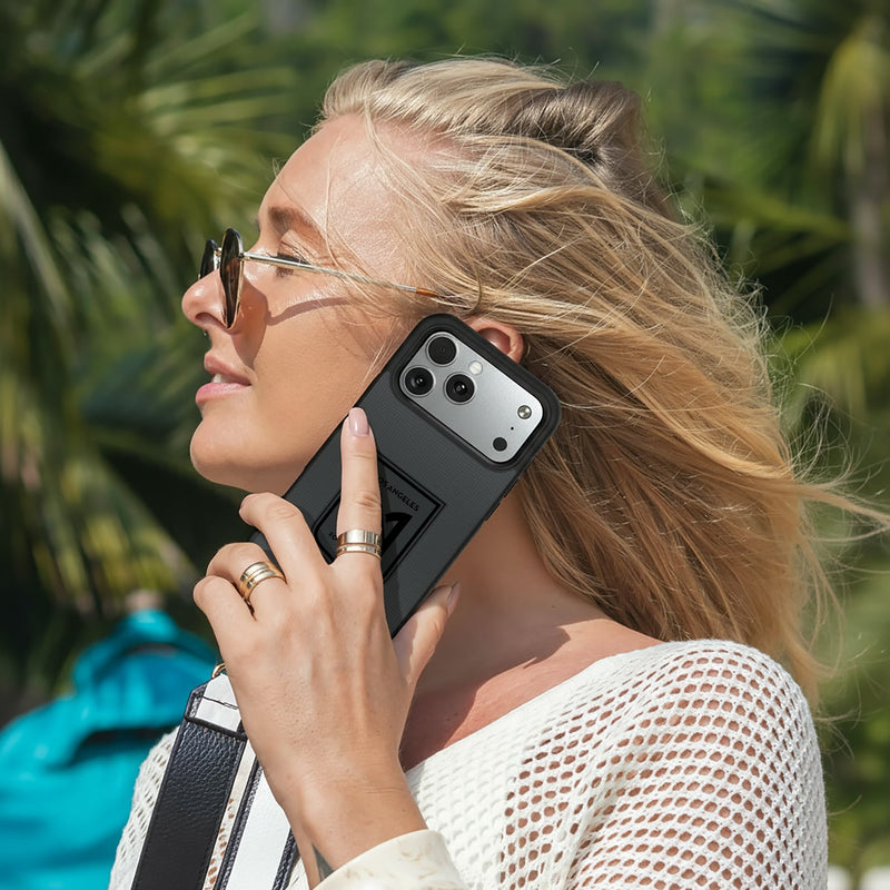 Los Angeles Football Club Linen iPhone Bump Phone Case for Apple iPhone Lifestyle.Jpg