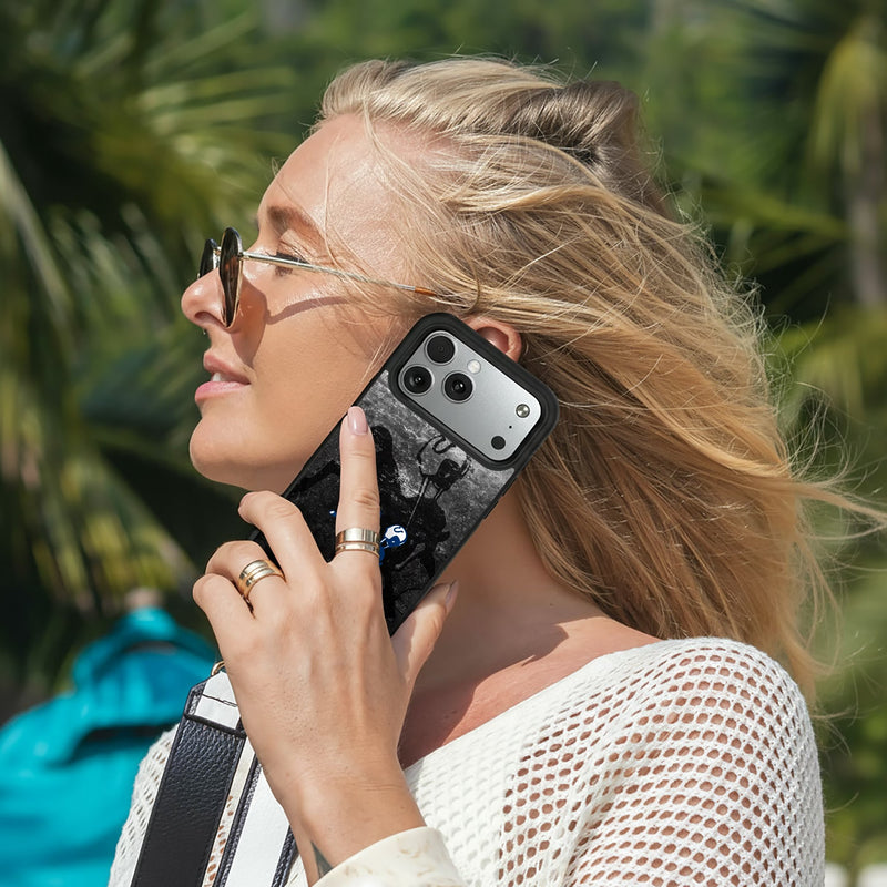 Baltimore Colts 1946 Historic Collection Legendary iPhone Bump Phone Case for Apple iPhone Lifestyle.Jpg