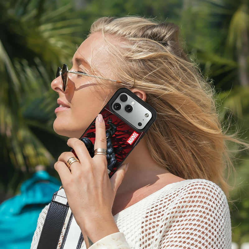 Marvel Venom Cover Art iPhone Bump Phone Case for Apple iPhone Lifestyle.Jpg