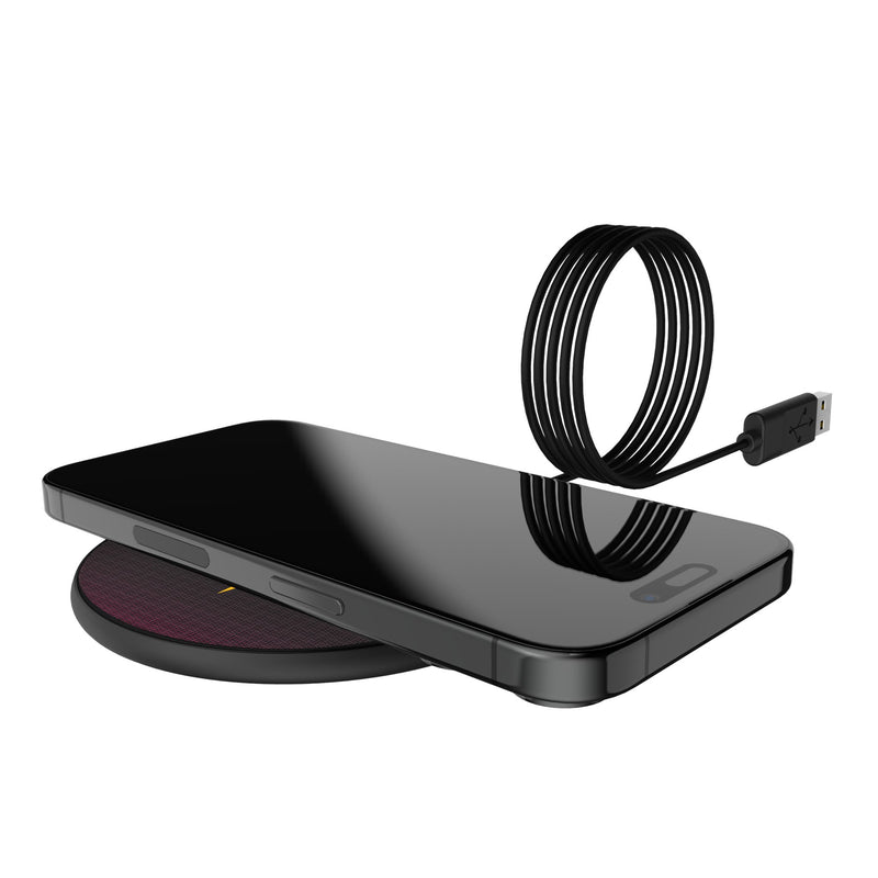 Arizona State University Sun Devils Linen 15-Watt Wireless Charger Lifestyle.Jpg