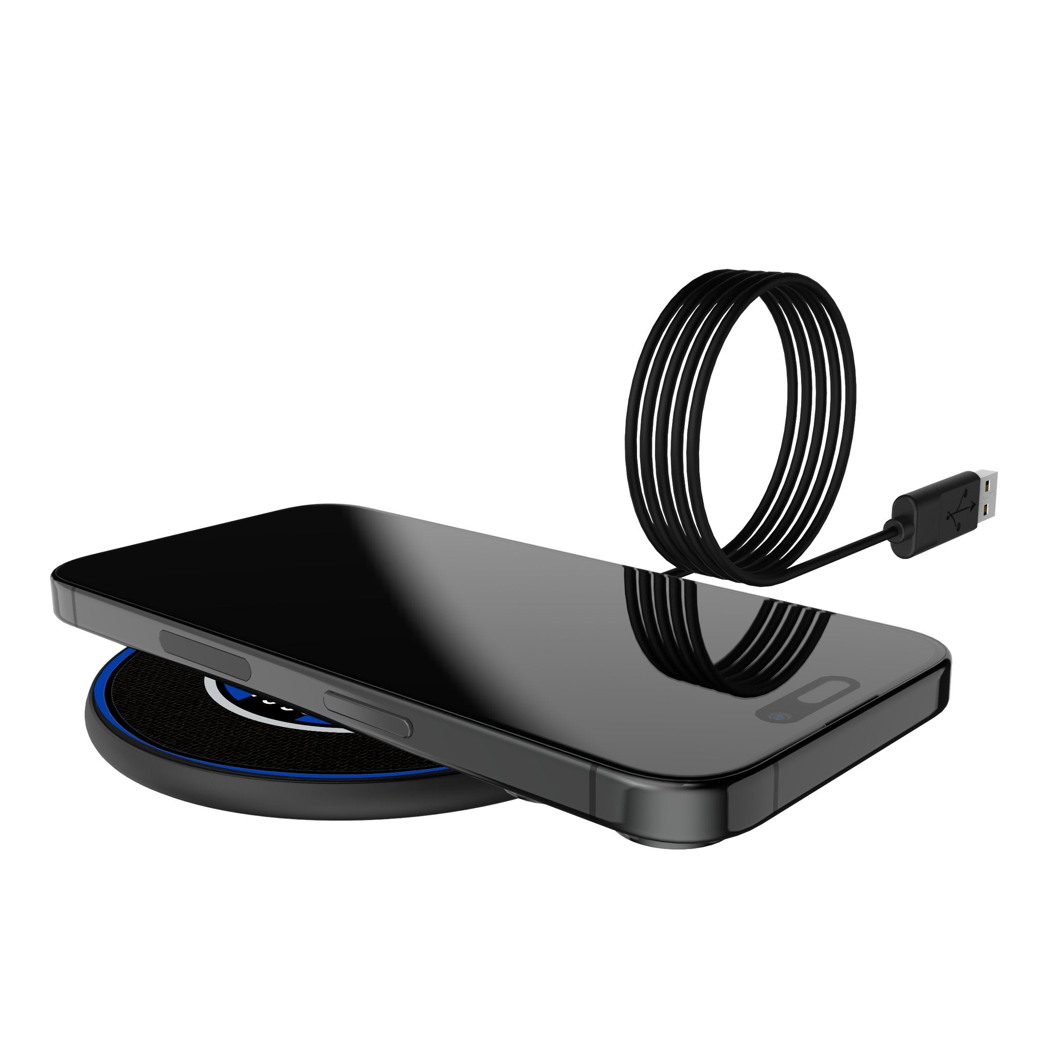 CF Montreal Solid 15-Watt Wireless Charger Lifestyle.Jpg