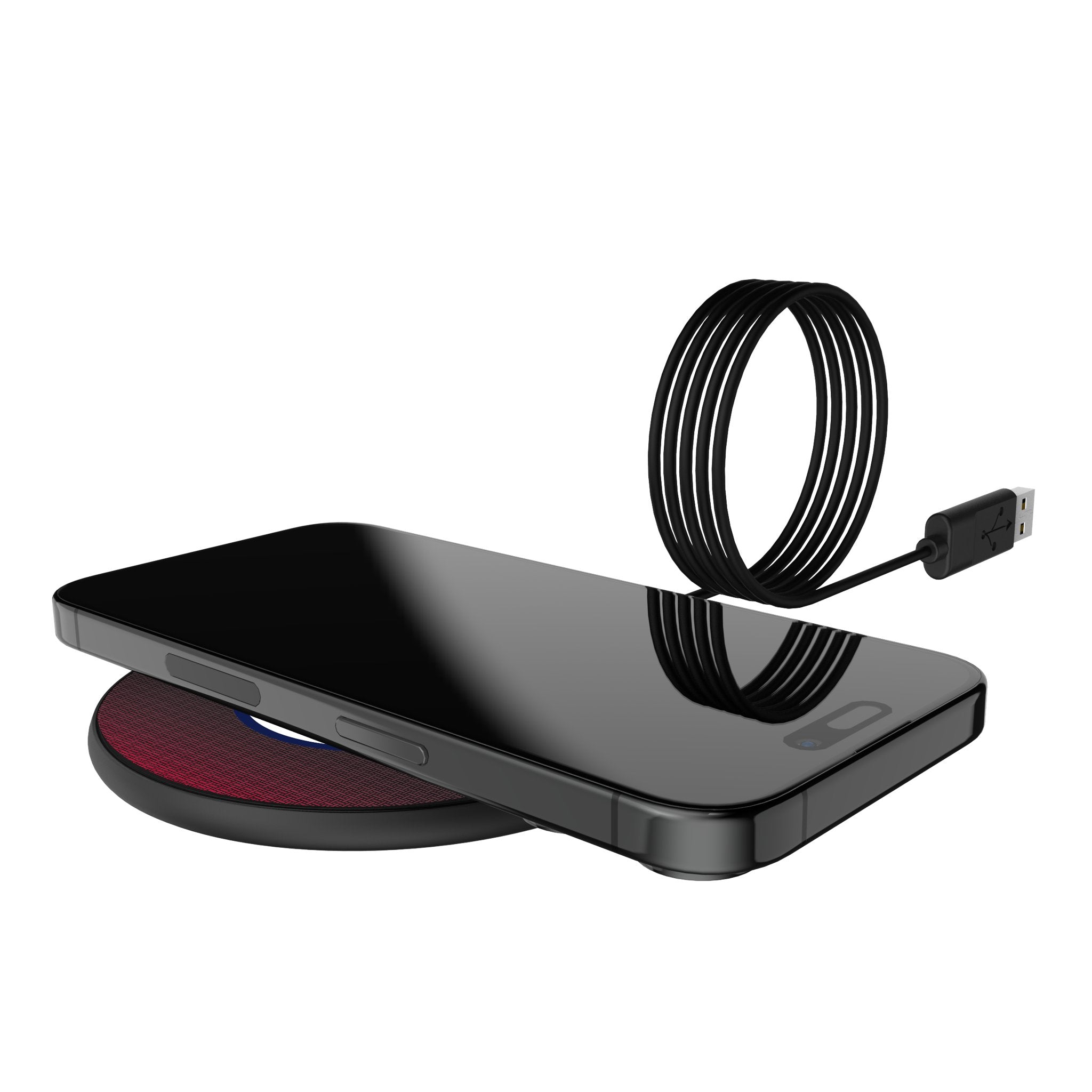 Chicago Fire Linen 15-Watt Wireless Charger Lifestyle.Jpg