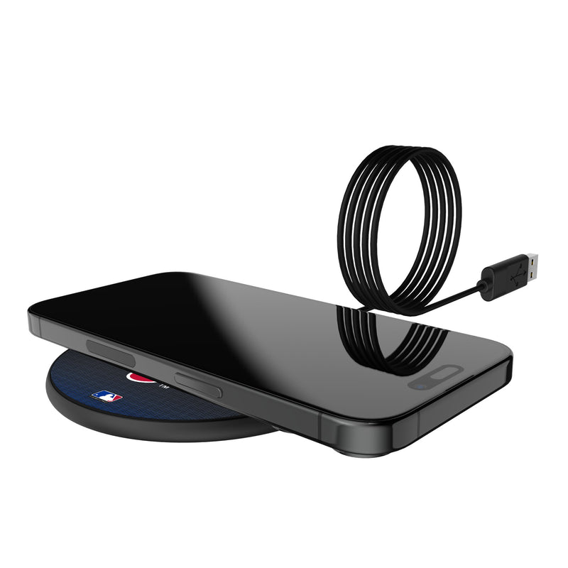 Philadelphia Phillies Linen 15-Watt Wireless Charger Lifestyle.Jpg