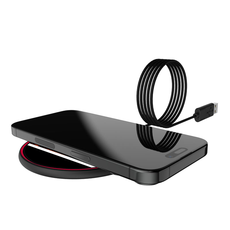 Chicago Bulls Basketball 15-Watt Wireless Charger Lifestyle.Jpg