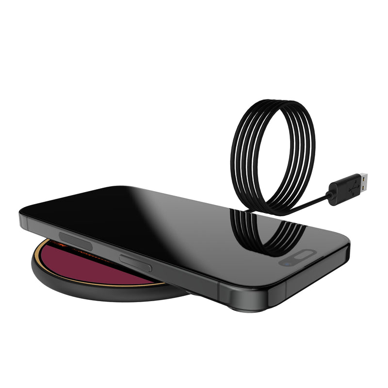 Cleveland Cavaliers Basketball 15-Watt Wireless Charger Lifestyle.Jpg
