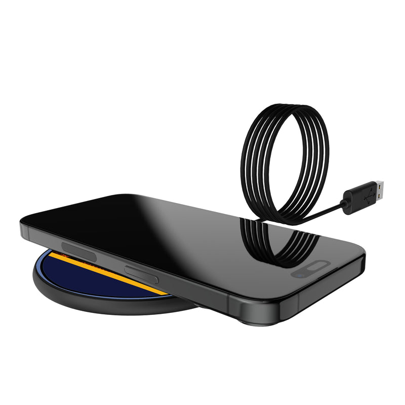 Memphis Grizzlies Basketball 15-Watt Wireless Charger Lifestyle.Jpg
