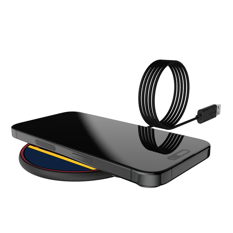 Denver Nuggets Basketball 15-Watt Wireless Charger Lifestyle.Jpg