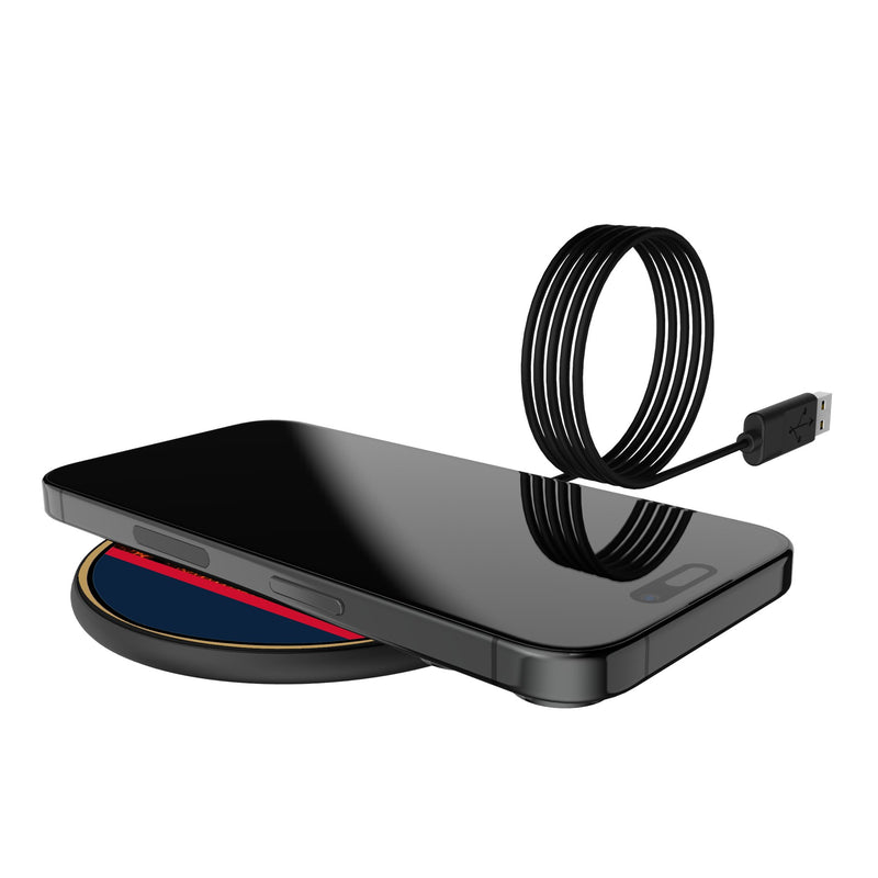 New Orleans Pelicans Basketball 15-Watt Wireless Charger Lifestyle.Jpg