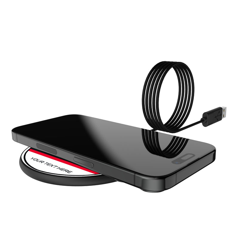Houston Texans Personalized Endzone Solid 15-Watt Wireless Charger Lifestyle.Jpg