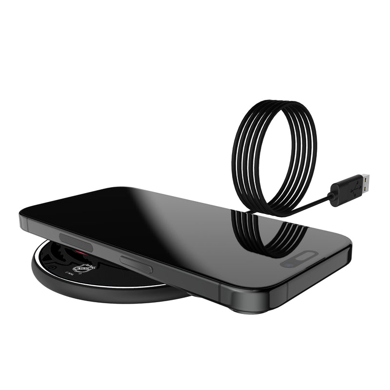 Detroit Red Wings Monocolor Tilt 15-Watt Wireless Charger Lifestyle.Jpg