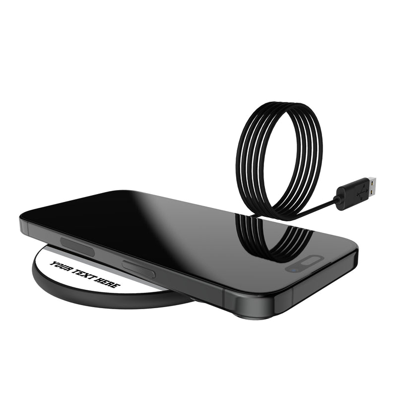 LA Kings Personalized Endzone Solid 15-Watt Wireless Charger Lifestyle.Jpg