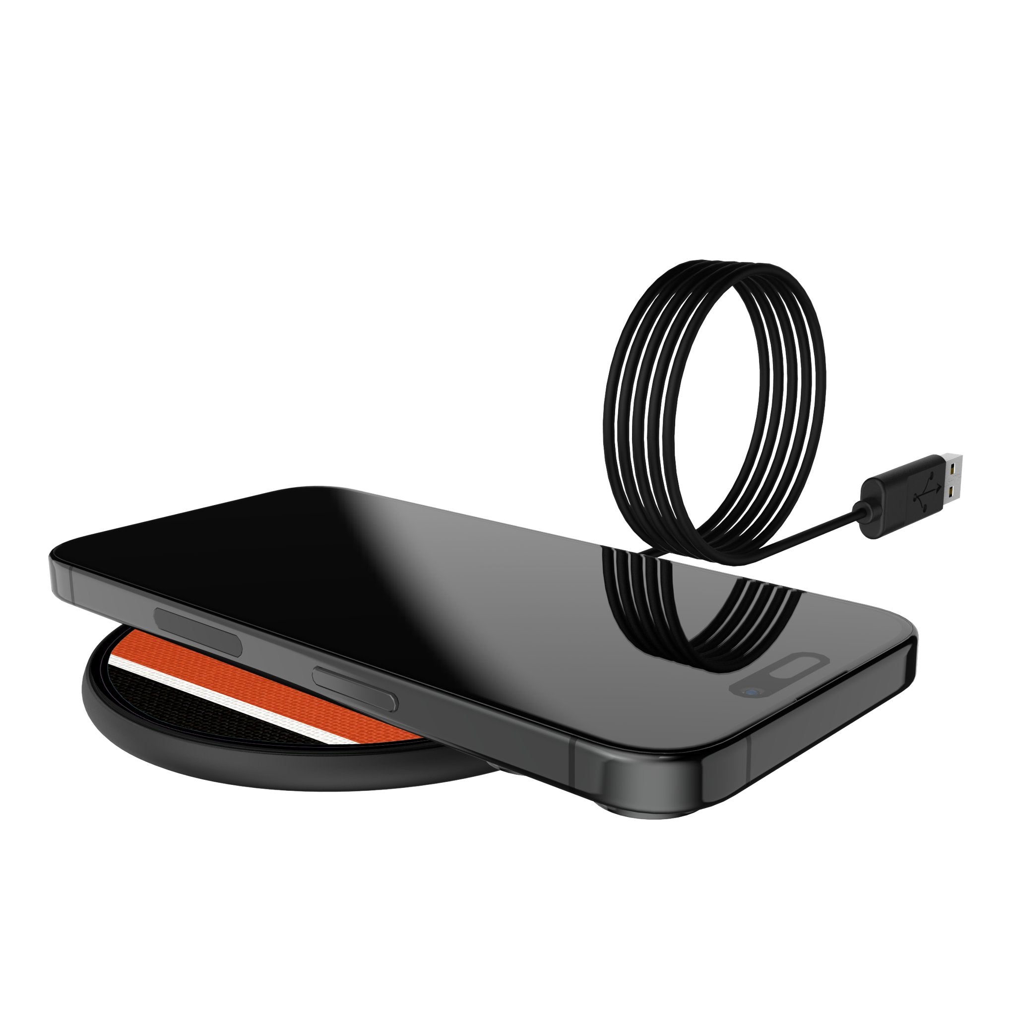 Philadelphia Flyers Stripe 15-Watt Wireless Charger Lifestyle.Jpg
