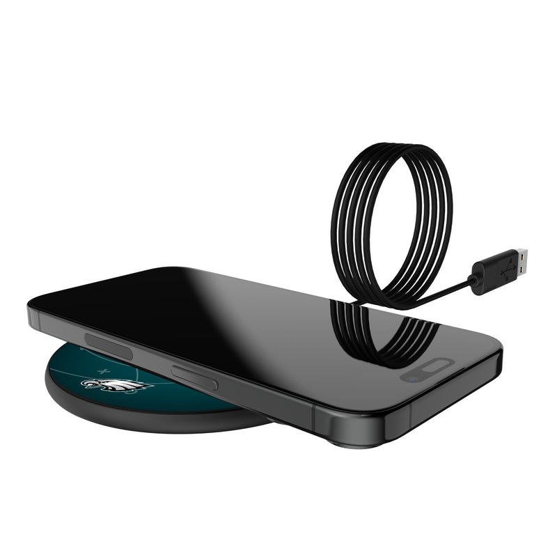 A.J. Brown Philadelphia Eagles 11 Ready 15-Watt Wireless Charger Lifestyle.Jpg