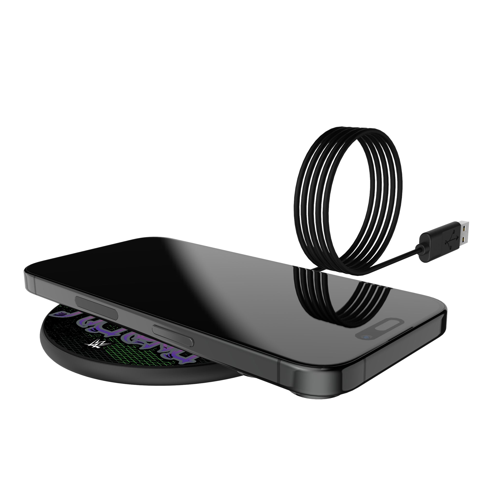 Rey Mysterio Steel 15-Watt Wireless Charger Lifestyle.Jpg
