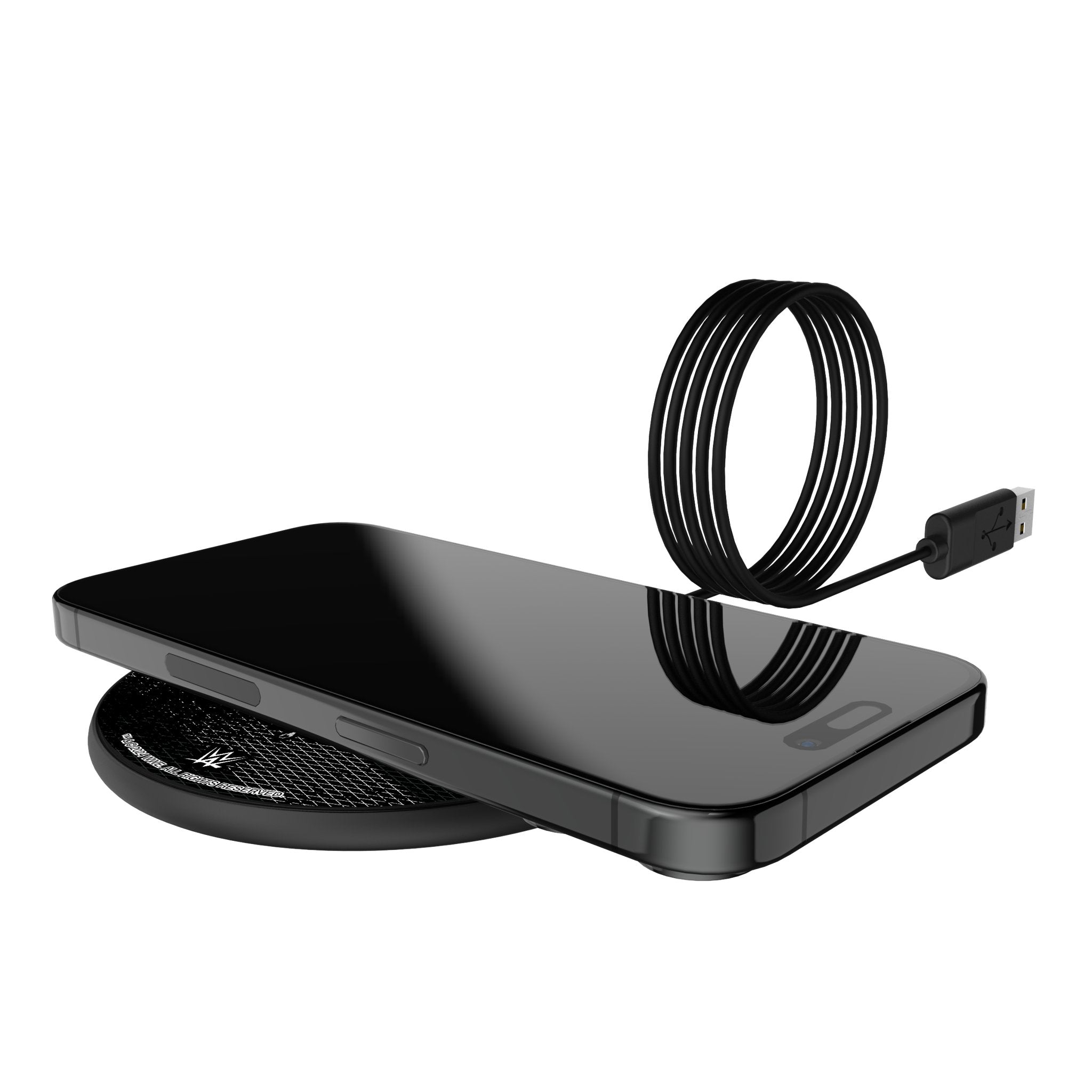Rhea Ripley Steel 15-Watt Wireless Charger Lifestyle.Jpg