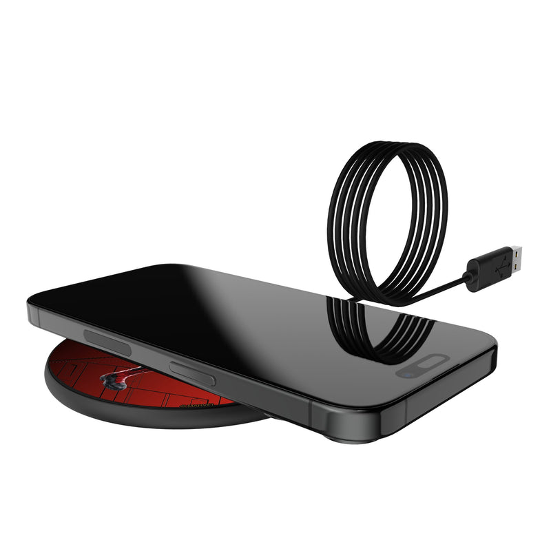 Marvel Deadpool MechLine 15-Watt Wireless Charger Lifestyle.Jpg