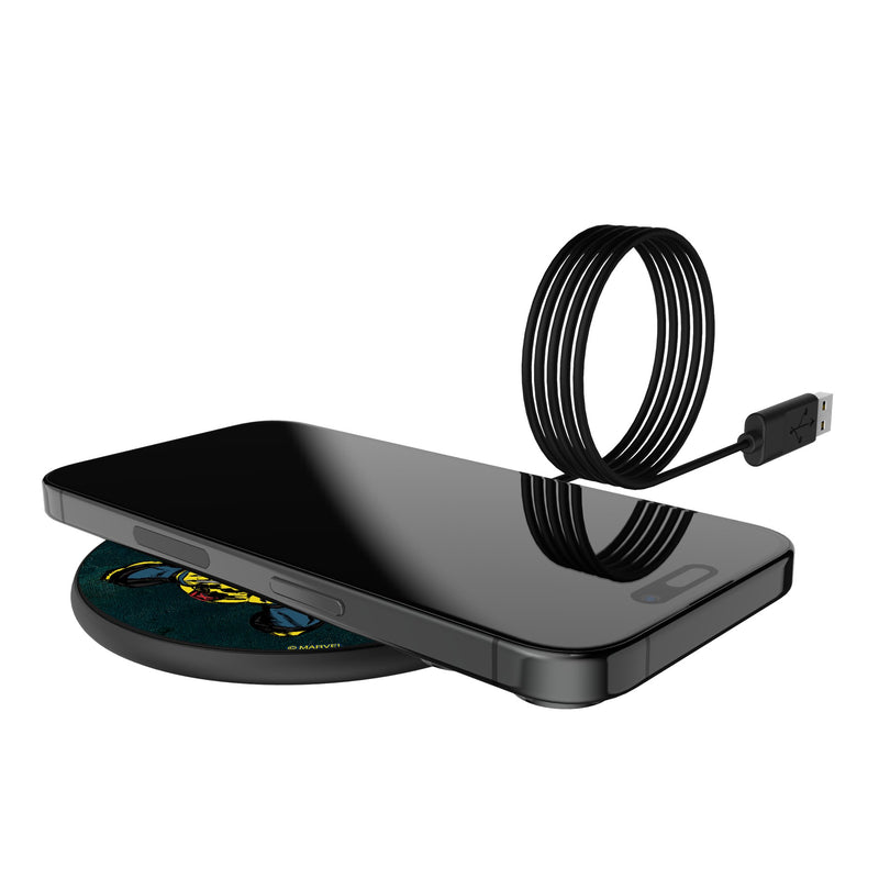 Marvel Deadpool Wolverine Badge 15-Watt Wireless Charger Lifestyle.Jpg