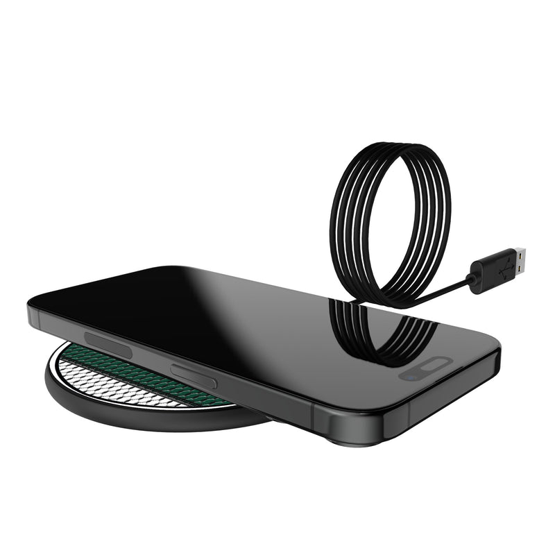 Ohio University Bobcats Mesh 15-Watt Wireless Charger Lifestyle.Jpg