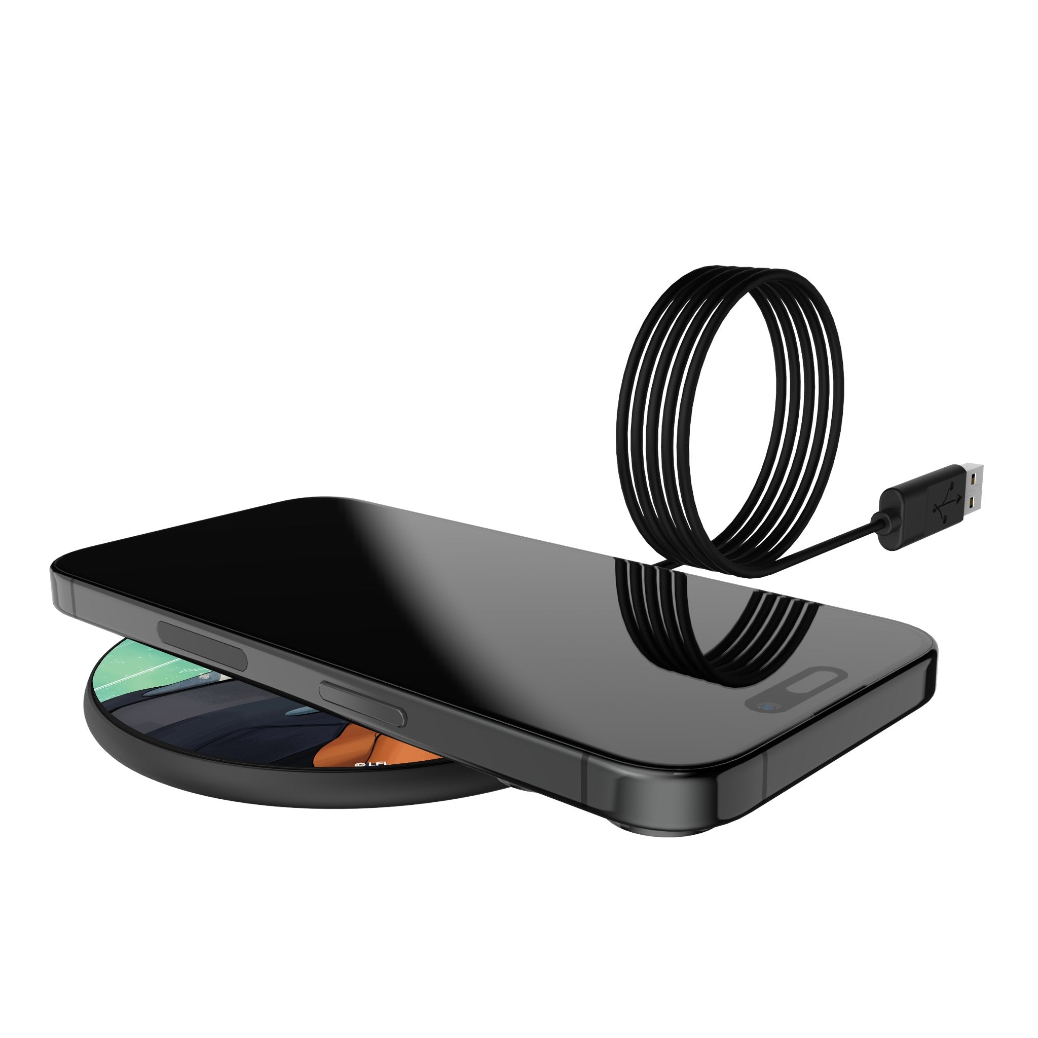 Star Wars Ahsoka Portrait 15-Watt Wireless Charger Lifestyle.Jpg