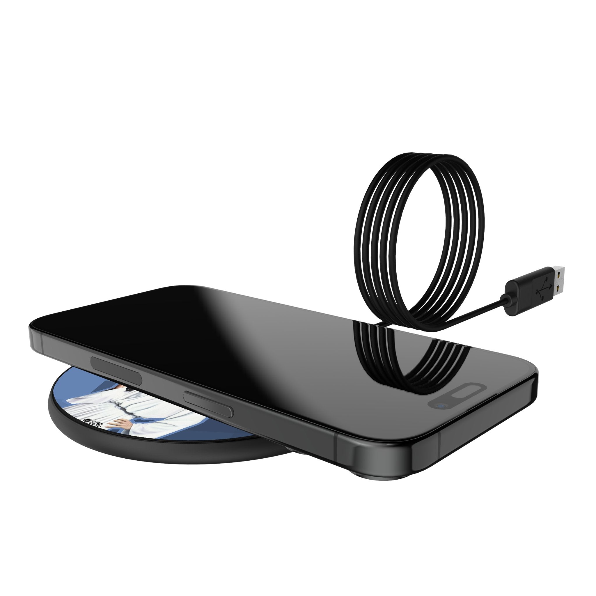 Star Wars Princess Leia Organa Color Block 15-Watt Wireless Charger Lifestyle.Jpg