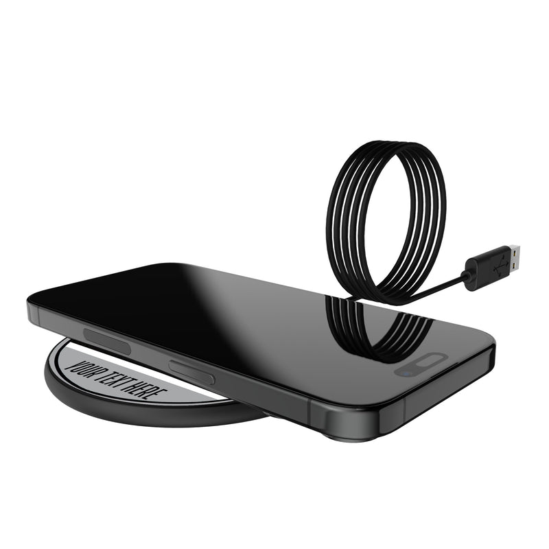 Las Vegas Aces Personalized Endzone Solid 15-Watt Wireless Charger Lifestyle.Jpg
