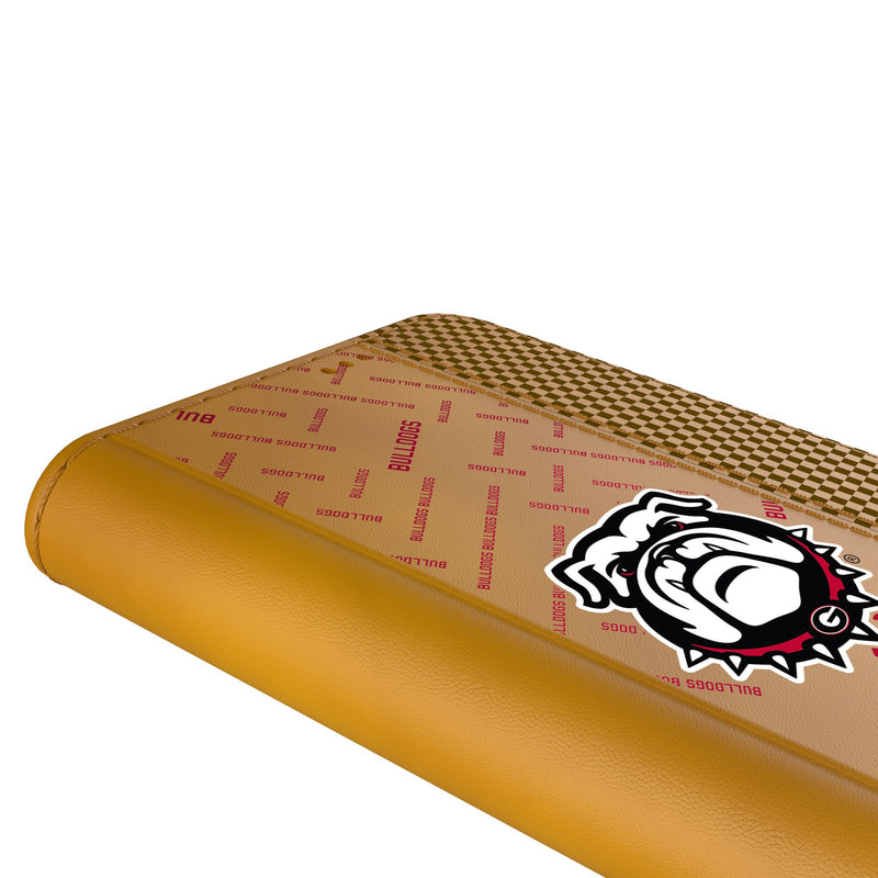 University of Georgia Bulldogs Uga Quadtile iPhone Folio Phone Case for Apple iPhone Detail.Jpg