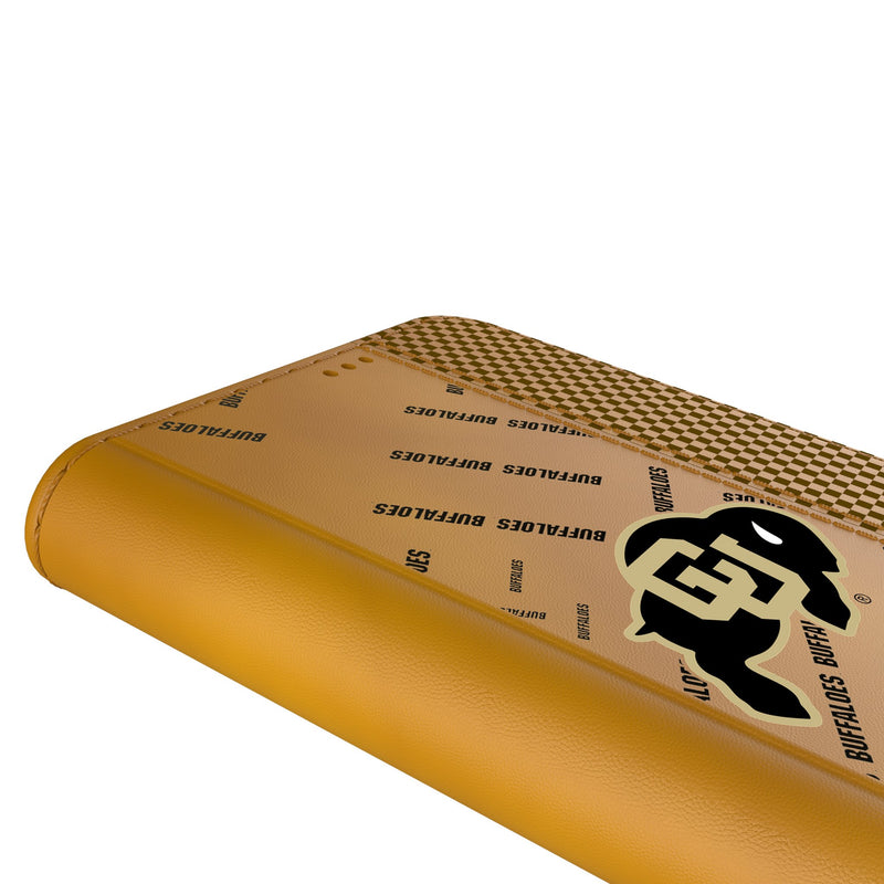 University of Colorado Buffaloes Quadtile iPhone Folio Phone Case for Apple iPhone Detail.Jpg