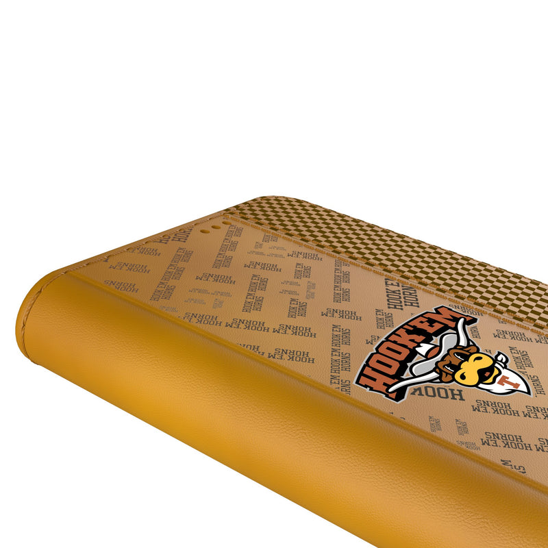 University of Texas Longhorns Quadtile iPhone Folio Phone Case for Apple iPhone Detail.Jpg