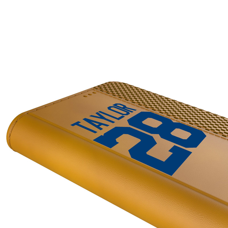 Jonathan Taylor Indianapolis Colts 28 Game Tactic iPhone Folio Phone Case for Apple iPhone Detail.Jpg