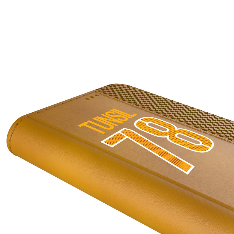 Laremy Tunsil Washington Commanders 78 Game Tactic iPhone Folio Phone Case for Apple iPhone Detail.Jpg