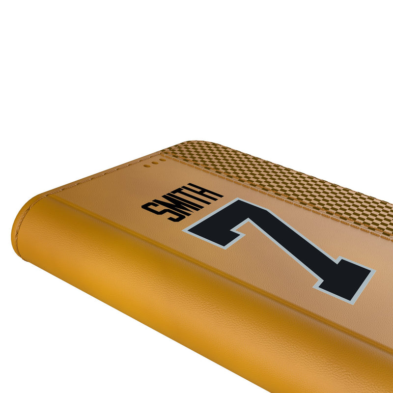 Geno Smith Las Vegas Raiders 7 Game Tactic iPhone Folio Phone Case for Apple iPhone Detail.Jpg