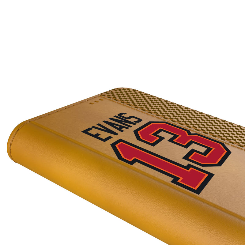 Mike Evans Tampa Bay Buccaneers 13 Game Tactic iPhone Folio Phone Case for Apple iPhone Detail.Jpg
