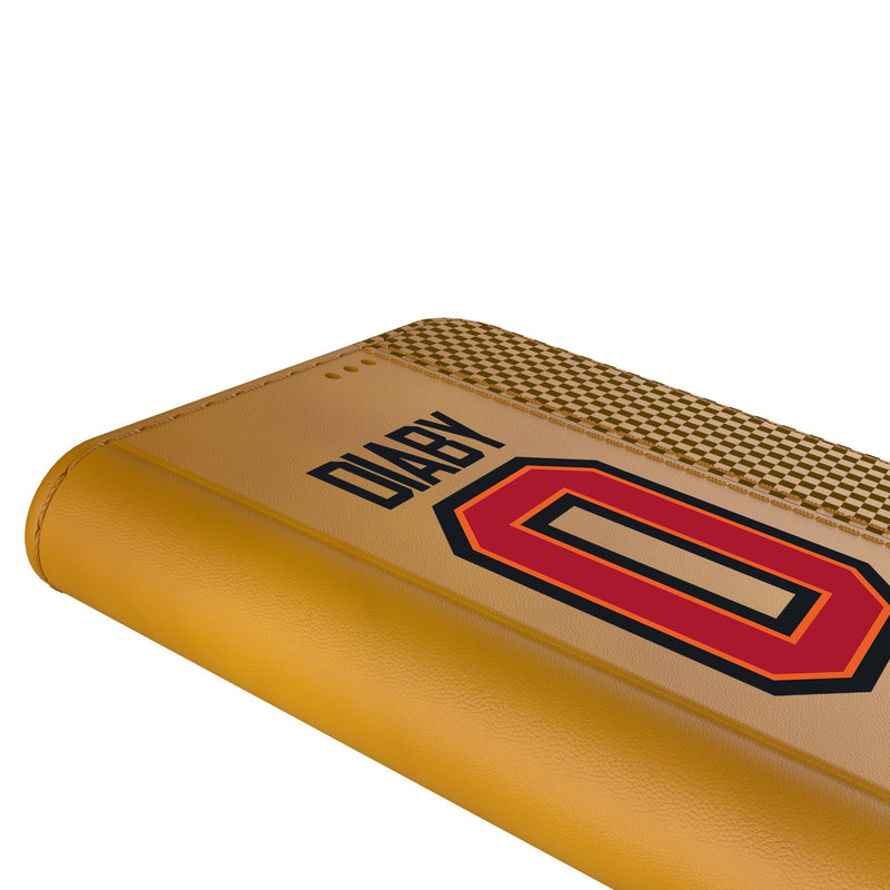 YaYa Diaby Tampa Bay Buccaneers 0 Ready iPhone Folio Phone Case Detail.Jpg