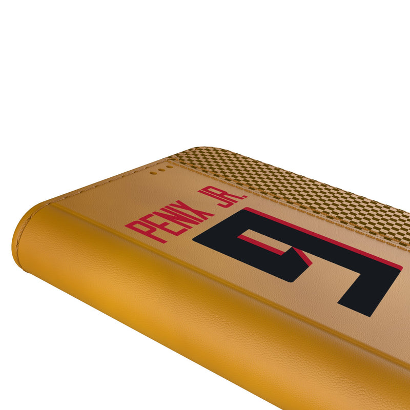 Michael Penix Jr. Atlanta Falcons 9 Game Tactic iPhone Folio Phone Case for Apple iPhone Detail.Jpg