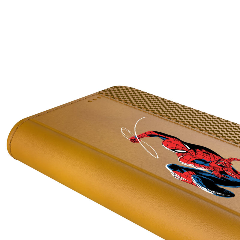 Marvel Spider-Man Badge iPhone Folio Phone Case for Apple iPhone Detail.Jpg