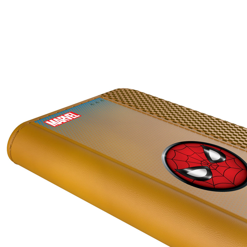 Marvel Spider-Man Grid iPhone Folio Phone Case for Apple iPhone Detail.Jpg