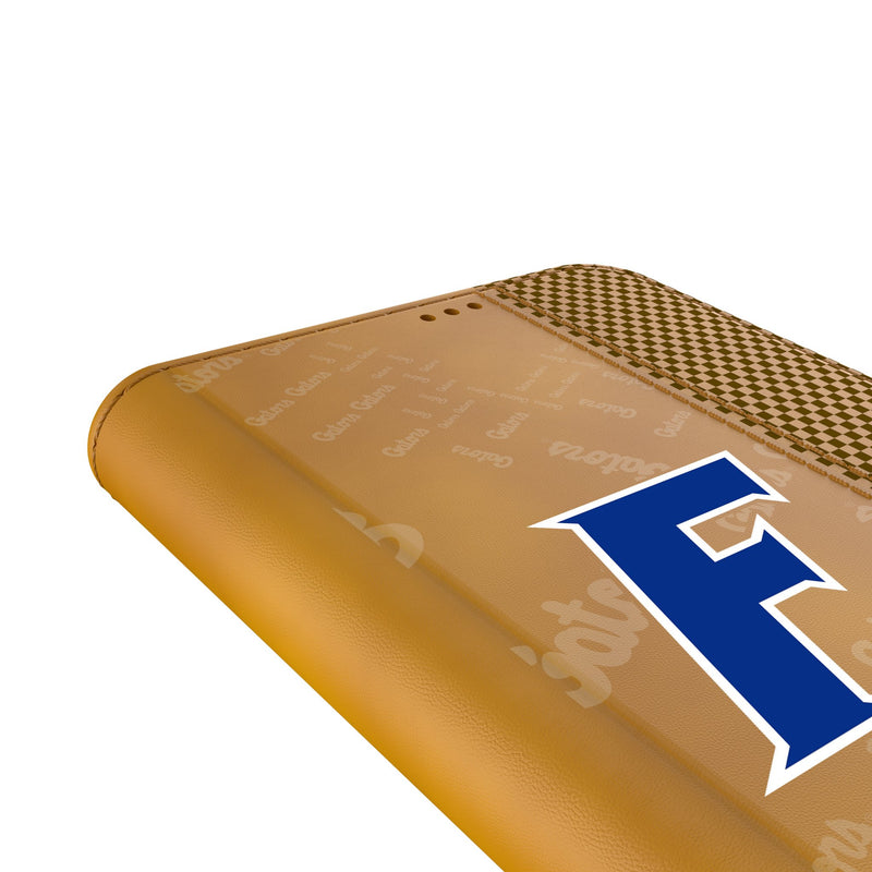 University of Florida Gators Quadtile Galaxy Folio Phone Case for Samsung Galaxy Detail.Jpg