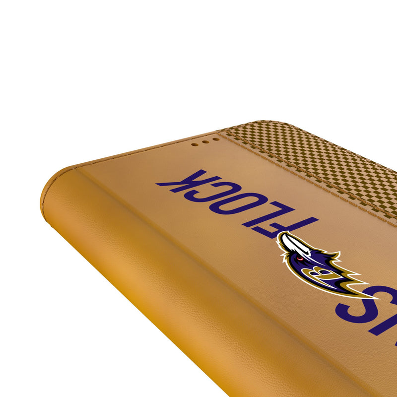 Baltimore Ravens 2024 Edition Galaxy Folio Phone Case for Samsung Galaxy Detail.Jpg