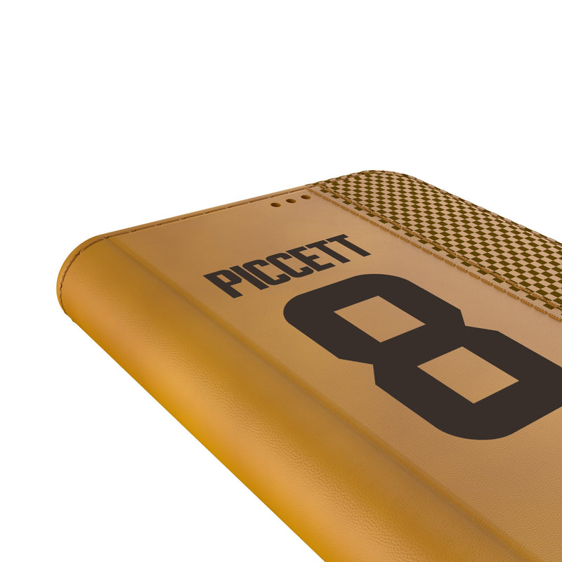 Kenny Pickett Cleveland Browns 8 Game Tactic Galaxy Folio Phone Case for Samsung Galaxy Detail.Jpg