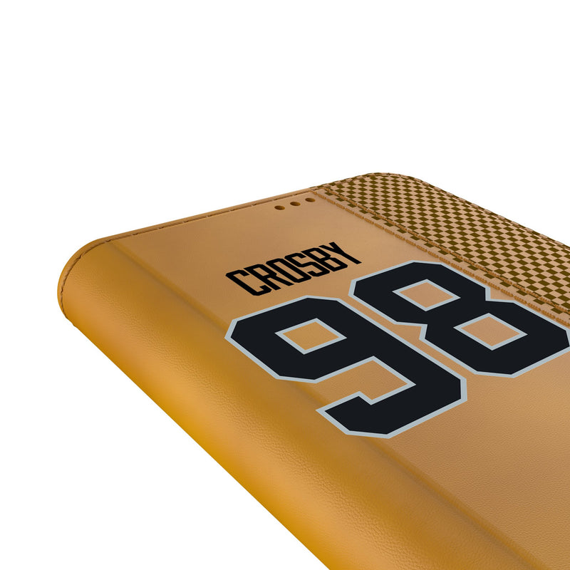 Maxx Crosby Las Vegas Raiders 98 Game Tactic Galaxy Folio Phone Case for Samsung Galaxy Detail.Jpg