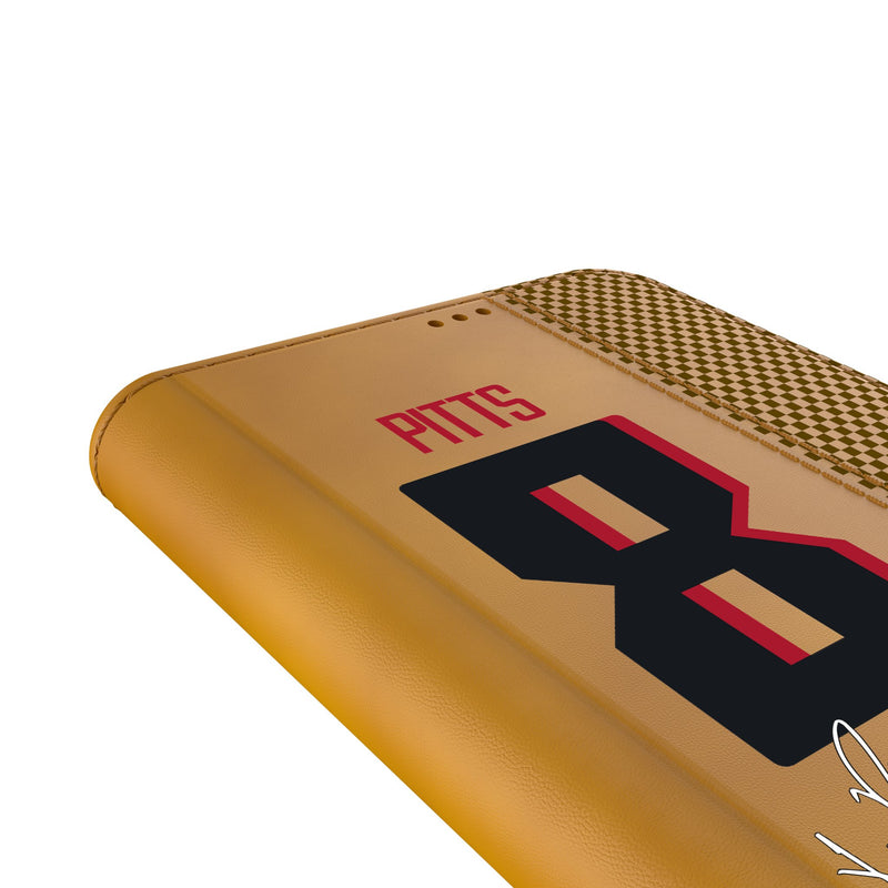 Kyle Pitts Atlanta Falcons 8 Game Tactic Galaxy Folio Phone Case for Samsung Galaxy Detail.Jpg